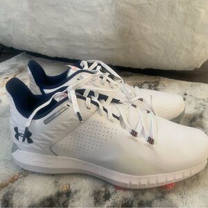 Under Armour White Athletic Shoes golf